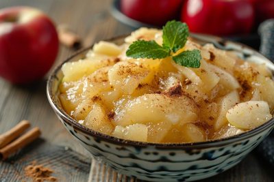 Compote de pommes façon Cyril Lignac : découvrez comment ces petits morceaux fondants transforment votre dessert