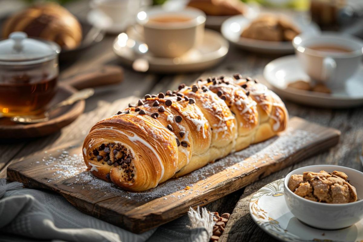 explorez les délices d'un goûter unique : la brioche suisse au cookie pour régaler petits et grands